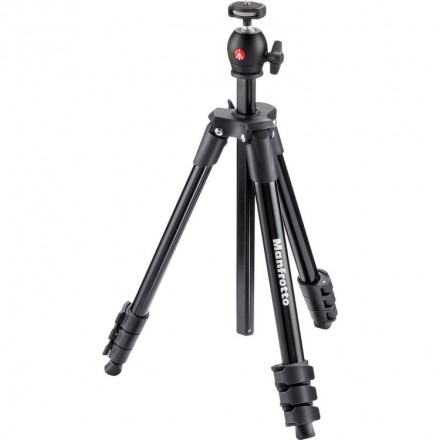 Штатив Manfrotto COMPACT LIGHT BLACK (MKCOMPACTLT-BK)